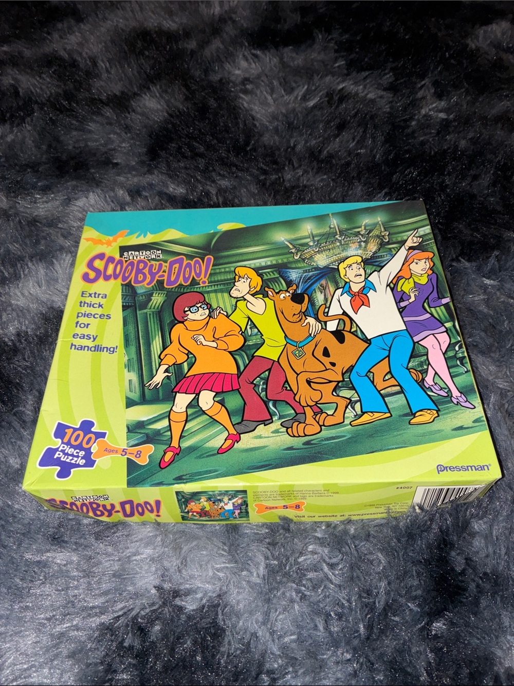 Vintage 1999 Scooby-Doo! 100-Piece pressman Puzzle 🧩 Cartoon Network complete